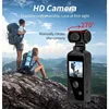 HD Pocket Action Camera 4K 270° Rotatable Wifi Mini Sports Camera with Waterproof Case for Helmet Travel Bicycle Driver Recorder 4