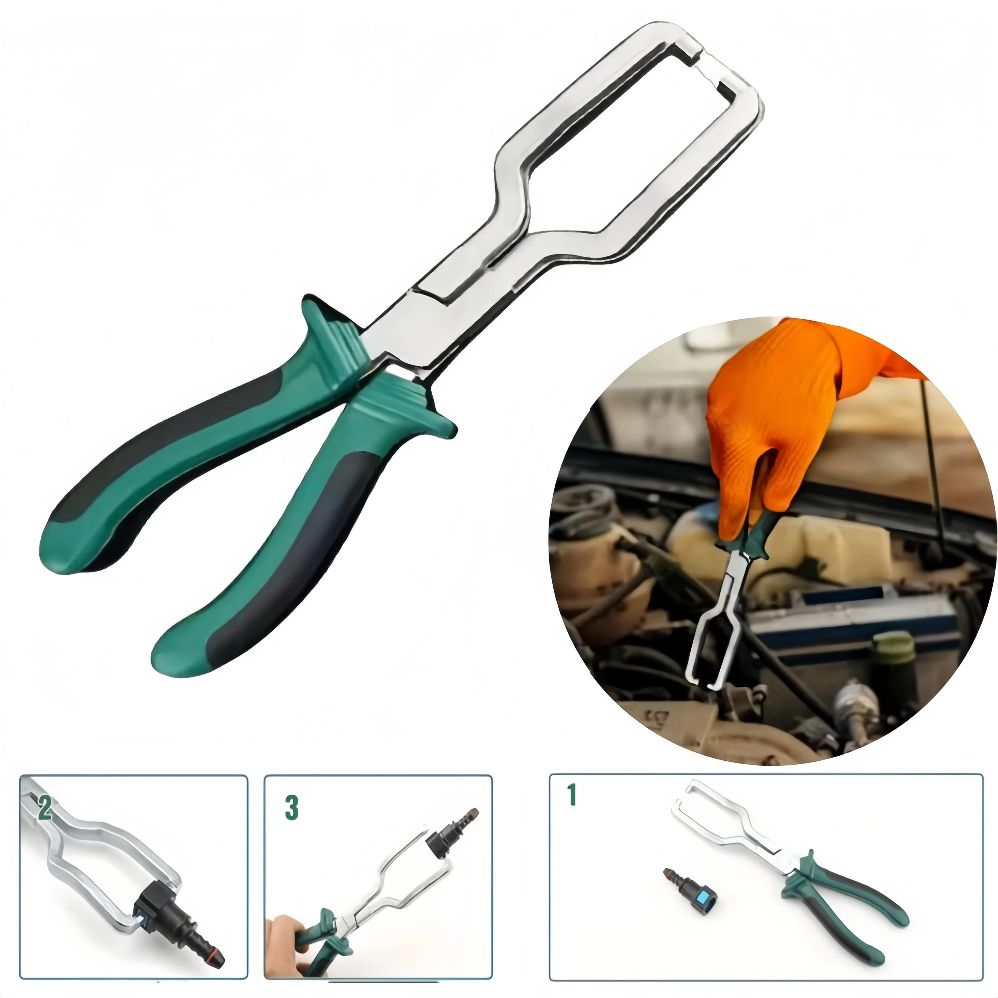 Automobile Fuel Line Pipe Clamp Removal Tool Diesel Gasoline Oil Urea Line Joint Separator Car Maintenance Repair Equipment