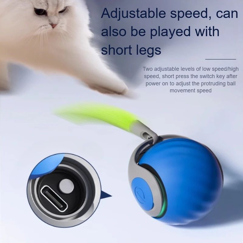 Smart Interactive Cat Rolling Ball 4