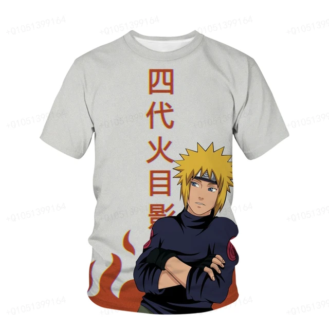 Cartoon 3D Printed Naruto T-shirt Children's Casual Short Sleeve Fashion  Kakashi Sasuke Naruto Children's T-shirt 4-14T Top - AliExpress