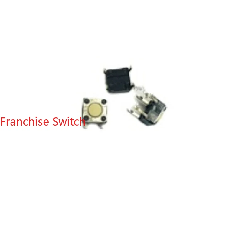 10PCS 5PCS Tact Switch 6*6*5 Key  With Bracket EVQPF004R Side Push Tactile 10pcs imported tact switch 6 6 7 3 square head key micro audio home appliances