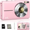 FHD 44MP 1080P Digital Camera Rechargeable Cameras with 16x Zoom Compact 2.4 inches Camera Cameras for for Kids Adults Beginners 1