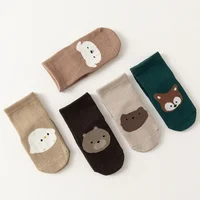 Children Baby Leg Warmer Long Socks Kids Spring Autumn Clothing Boy Girls Toddler Cartoon Mid Calf Socks Non-slip Shoes 4