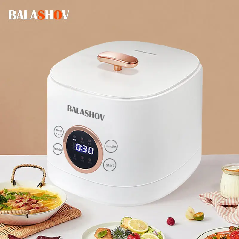 2L Smart Rice Cookers 13 People Home Soup Multifunctional Integrated High Capacity Electric