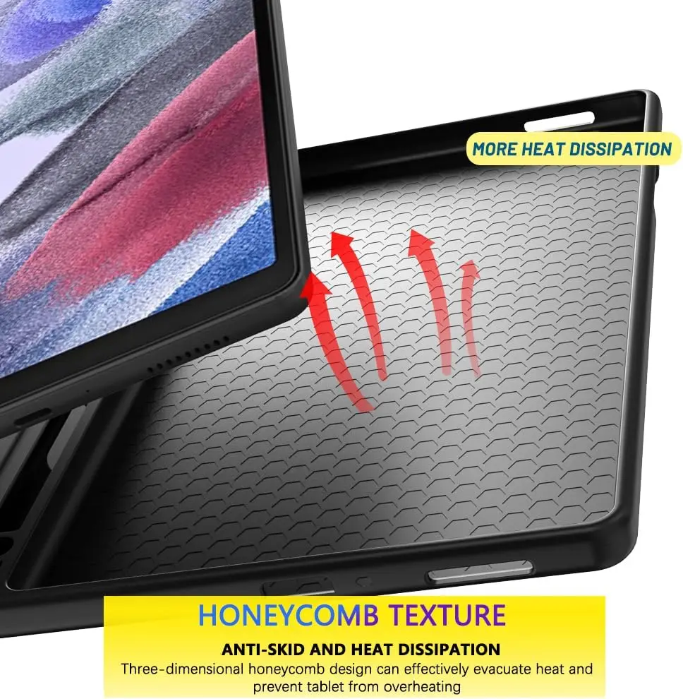 Tri-Fold Magnetic Stand PU Leather Protective Tablet Cover
