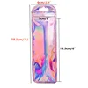 100Pc Resealable Holographic Pen Smell Proof Pouch Zipper Closure Beadable Packaging Bags for Pen Sealable Storage Bag 6