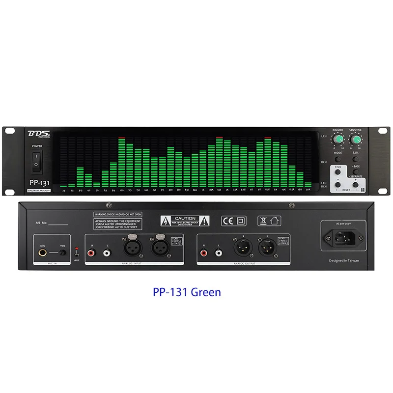 Bds Pp-131 Display Analizzatore Di Spettro Audio Verde Per Indicatore Di Spettro Musicale Vu Meter 31 Segmenti
