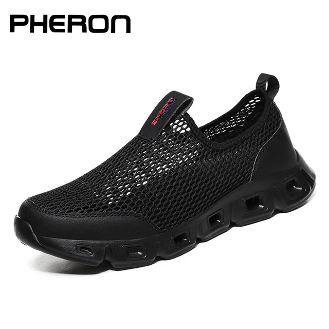 Men Aqua Shoes Outdoor Breathable Beach Shoes Lightweight Quick-drying Wading Shoes Sport Water Camping Sneakers Shoes Size 48 1