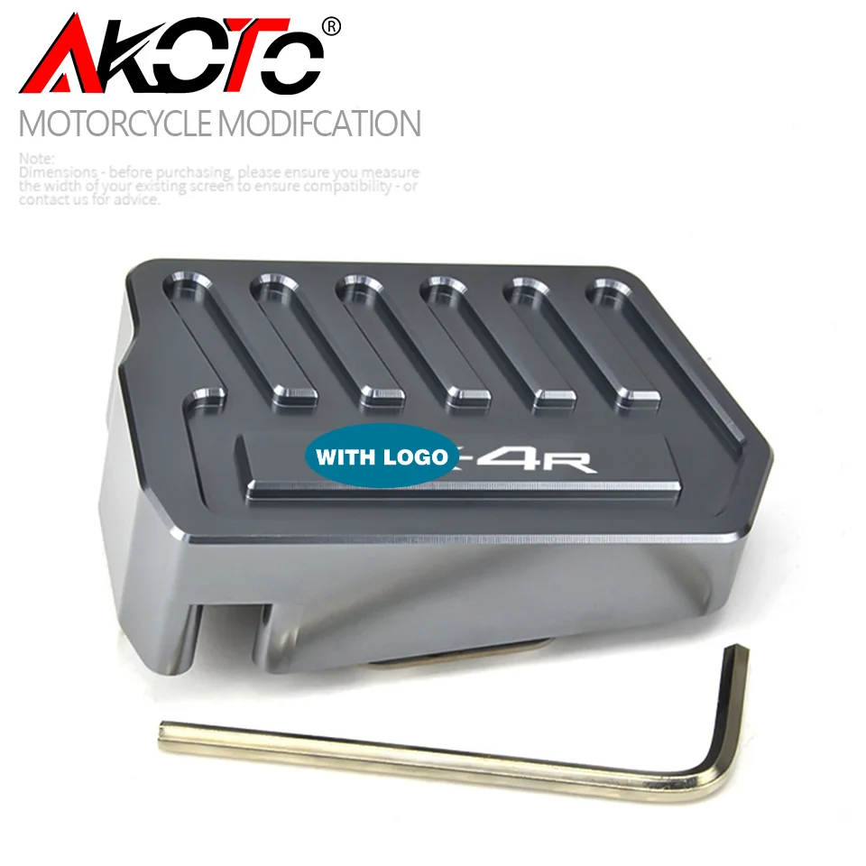 Motosiklet arka ayak artan kaymaz Pedal fren kolu uzatılmış ped