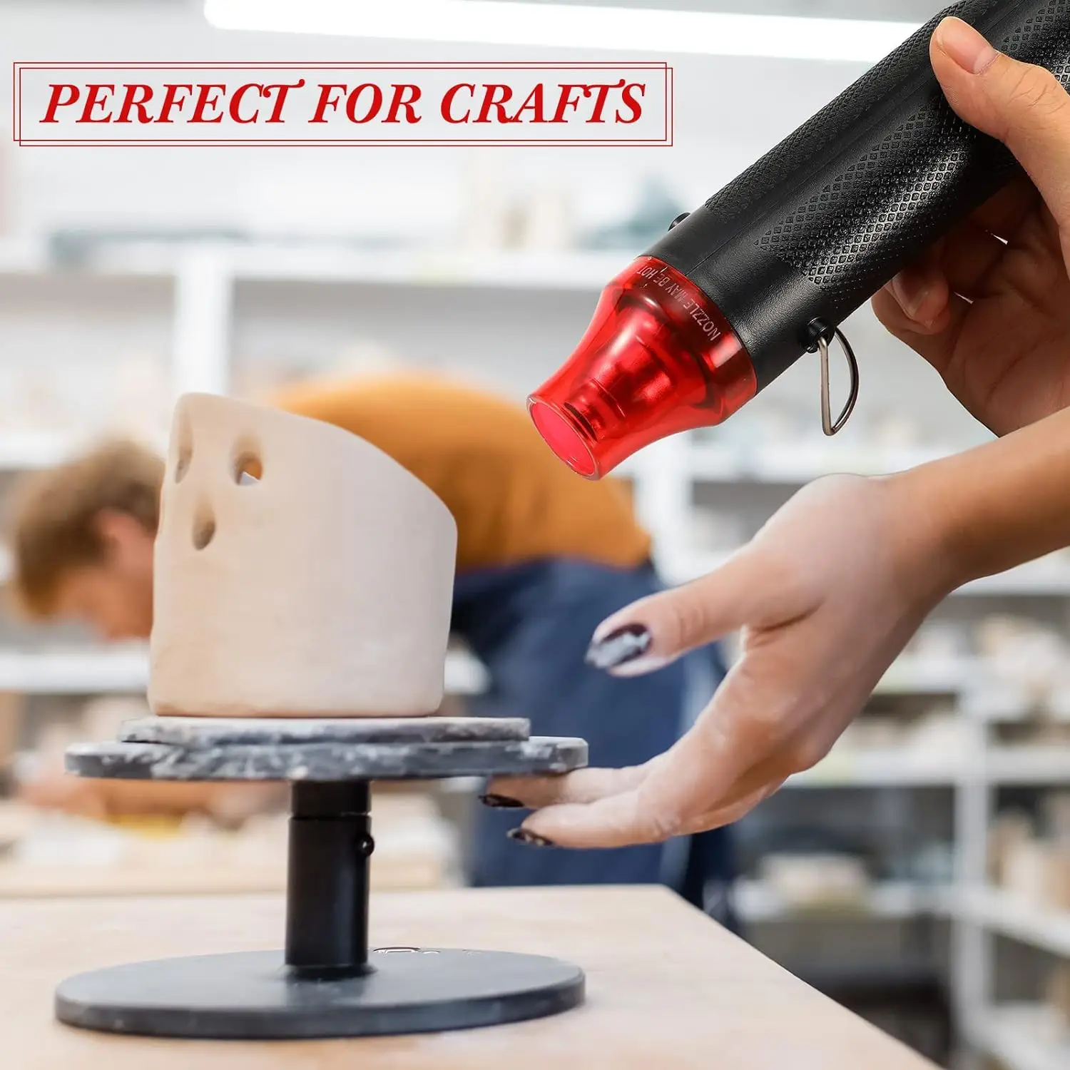 Hot Air Gun Heat Gun Mini Hot Air Gun for Epoxy Resin