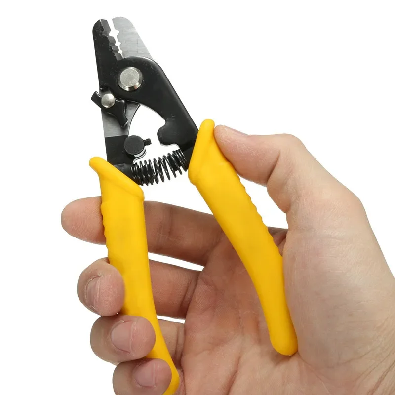 Alicate Pelacables Para Fibra Óptica - 3 Agujeros, No Daña La Fibra, Ideal Para Instalaciones
