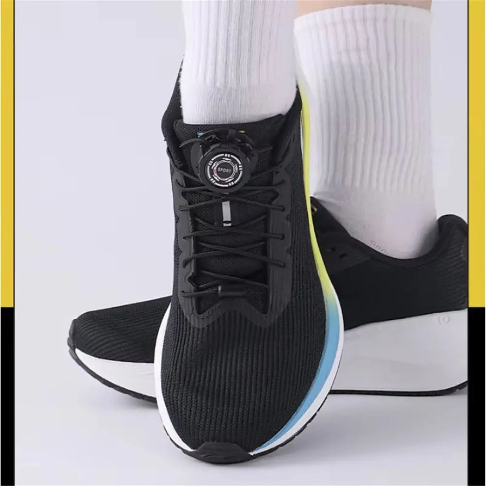 1Pair New Thick Rope Swivel Buckle Laces Quick Lock Easy Installation No Tie Shoelaces Quick Lock Shoestrings Children Adults