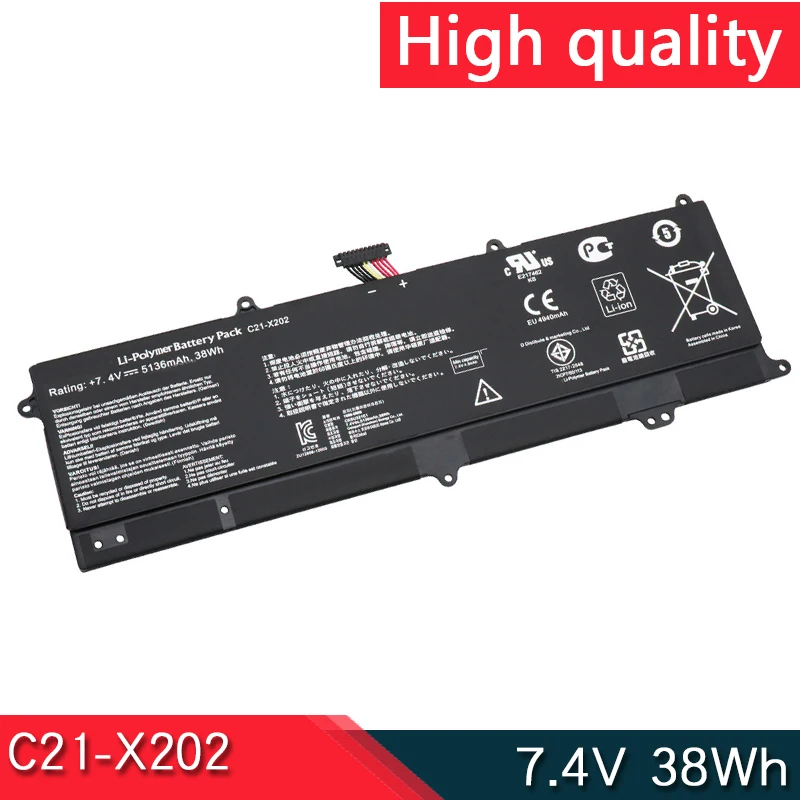 

Новинка, аккумулятор для телефона ASUS VivoBook S200 C21-X202 X201 X201E X202 X202E S200E-CT209H CT006H CT157H
