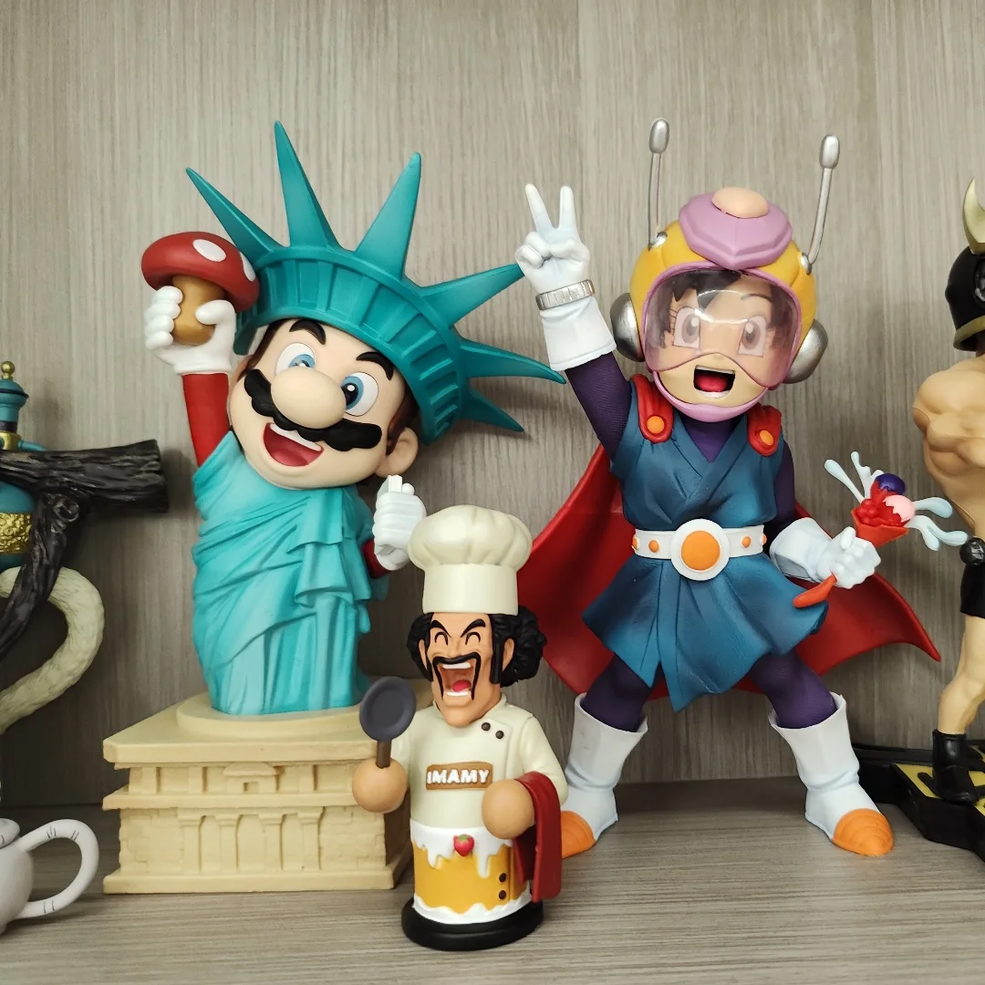 

Фигурки супер Марио, Богиня Свободы, игры Марио и аниме, подарок сантехники Gk, периферийные украшения, настольное украшение, 20 см