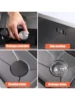 Integrated Waterfall Kitchen Sink Honeycomb Technology Large Digitial Display Stainless Steel Water Filter Cup Washer 3