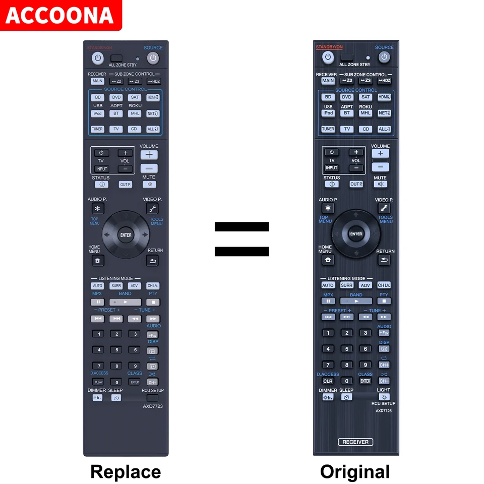 Remote Control For Pioneer AXD7725 SC-1527-K SC-89 SC-LX88-K AV A