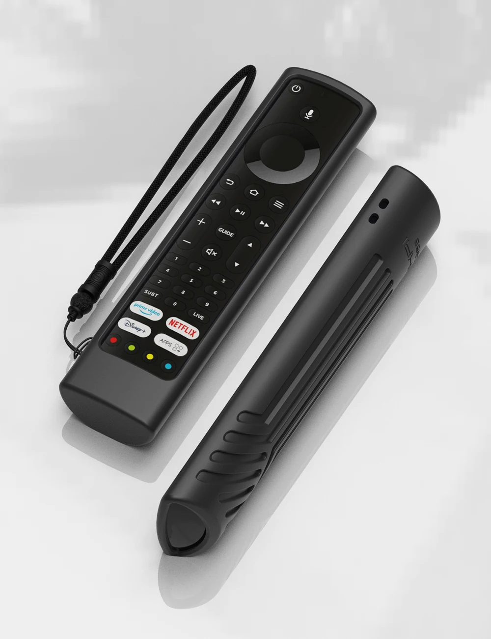 Silicone case for Xiaomi Fire Smart TV F2 Voice Remote Protective cover for TOSHIBA CT-8565/JVC RM-C3253/TCL YKF494-B204 Remote silicone remote case silicone remote cover silicone remote sleeve remote controller cover silicone case protector
