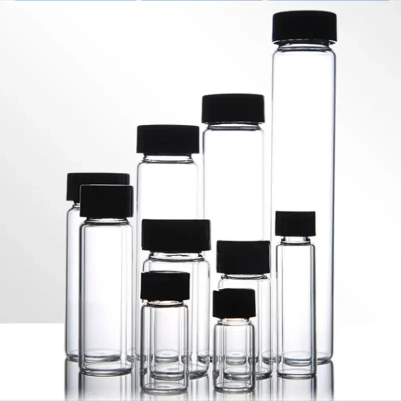 

Laboratory 2ml To 60ml Clear Low Borosilicate Medicinal Glass Screw-top Reagent Sample Bottle for Chemical Experiment