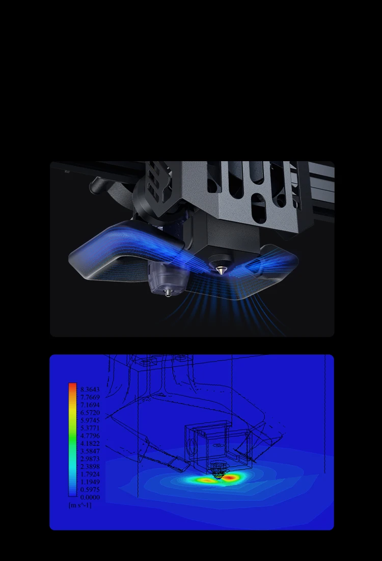 Sf166d042784b4548967c06694913f009H Creality Ender 5 S1 drukarka 3D 250 mm/s szybki druk 300 ° druk w wysokiej temperaturze CR dotykowy ekran dotykowy z automatycznym poziomowaniem
