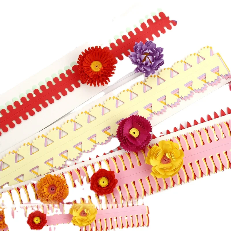 5 шт. 3D стерео Цветочная бумага «сделай сам» крафт-бумага квиллинговая цветная ручная бумага Оригами материалы бумага s