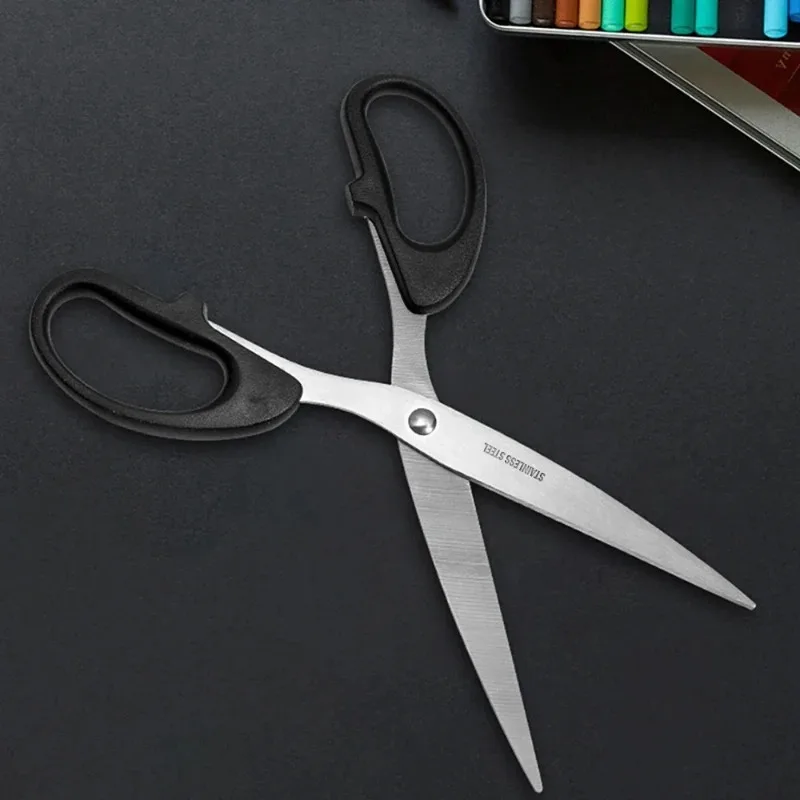 Stainless Steel Home and Office Scissors - Practical and Convenient Utility Scissors for Everyday Use Graphic Designers
