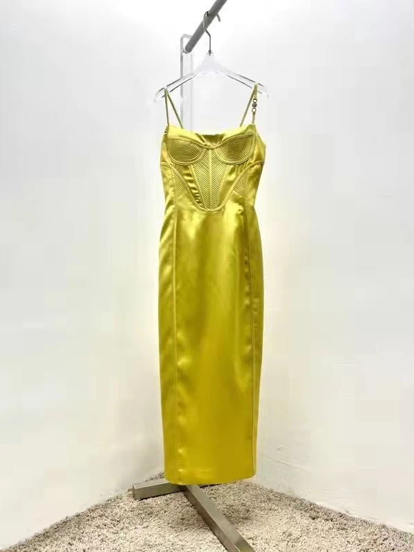 

Новинка 2023, модное подиумное автомобильное облегающее платье хорошего качества