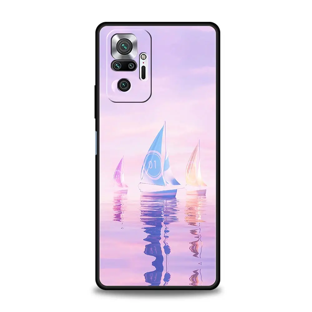 Pretty Fashion Pink Style Art Soft TPU Phone Case Cover