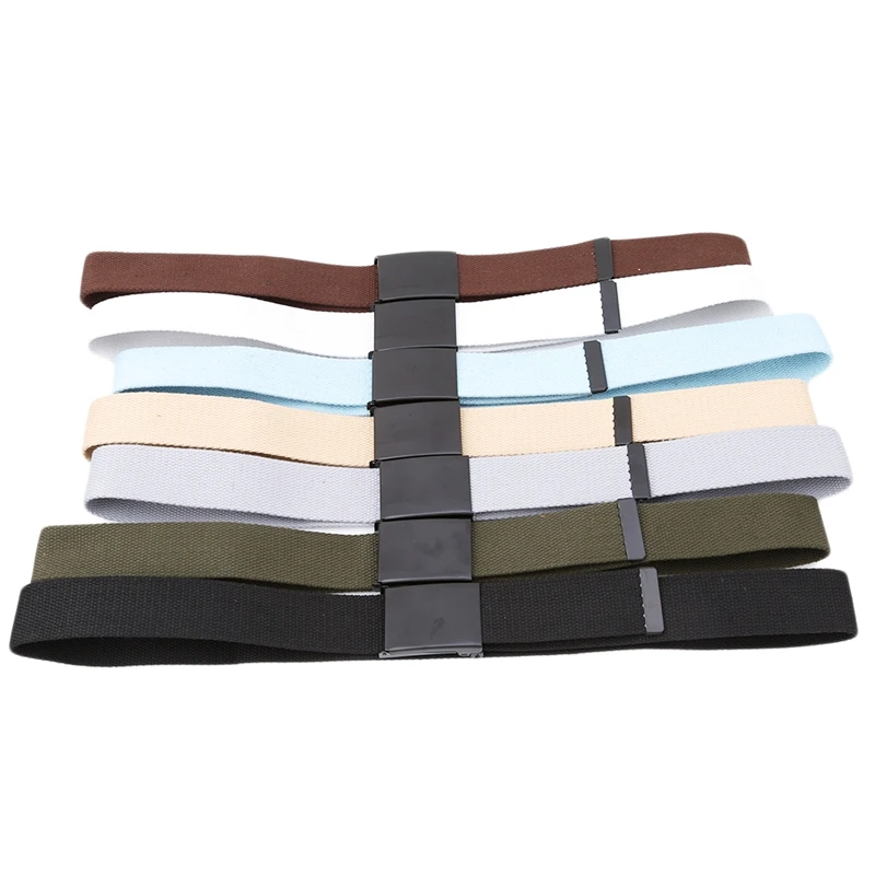 Neue Herren-Gürtel Taktischer Outdoor-Gürtel Bunter Canvas-Hosengürtel Hochwertiger Trendiger Herren-Taillengürtel – Detail 17