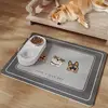 VIKAMA Pet Diatom Mud Floor Mat Dog Bowl Mat Cat Absorbent Bowl Mat Pet Food Leakage Prevention No-Wash Mat 2