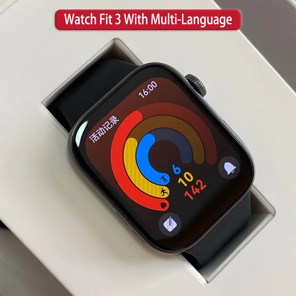 thumbnail image 1 of Huawei Watch Fit 3 Smartwatch Fit3 Pantalla AMOLED de 1,82 pulgadas Llamadas Bluetooth Reloj inteligente Diseño ultradelgado Batería de larga duración, 1 of 5