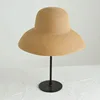 Straw Hat Women Summer Big Brim Travel Sunscreen Hepburn Wind Visor Holiday Beach Hat Foldable Versatile Hat Women 5