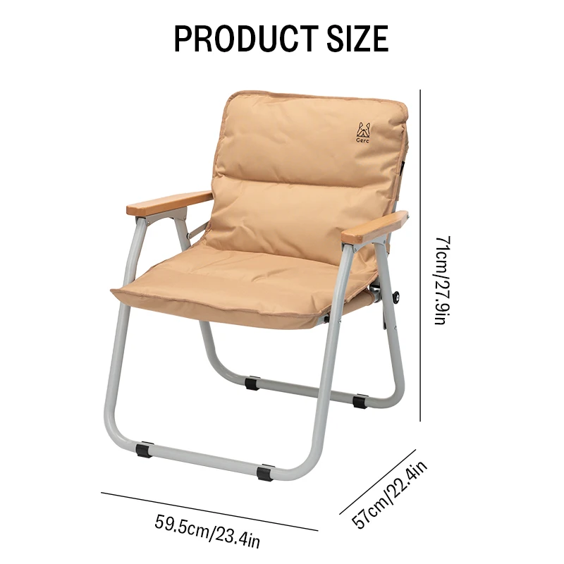 Double Folding Camping Chair 3