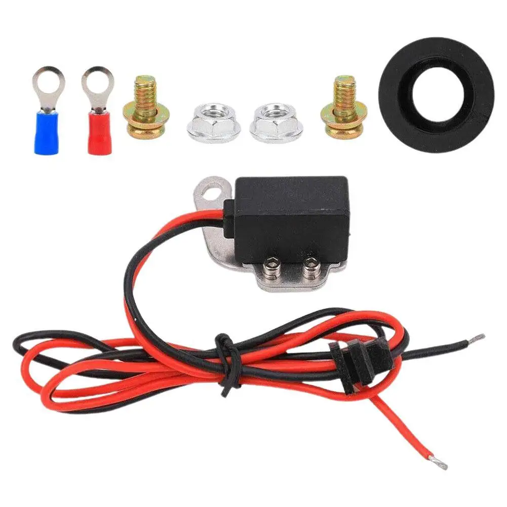 

Electronic Ignition Conversion Kit Replacement 1281 Durable Ignition Conversion Kit for FORD 1957-1974 8 Cylinder