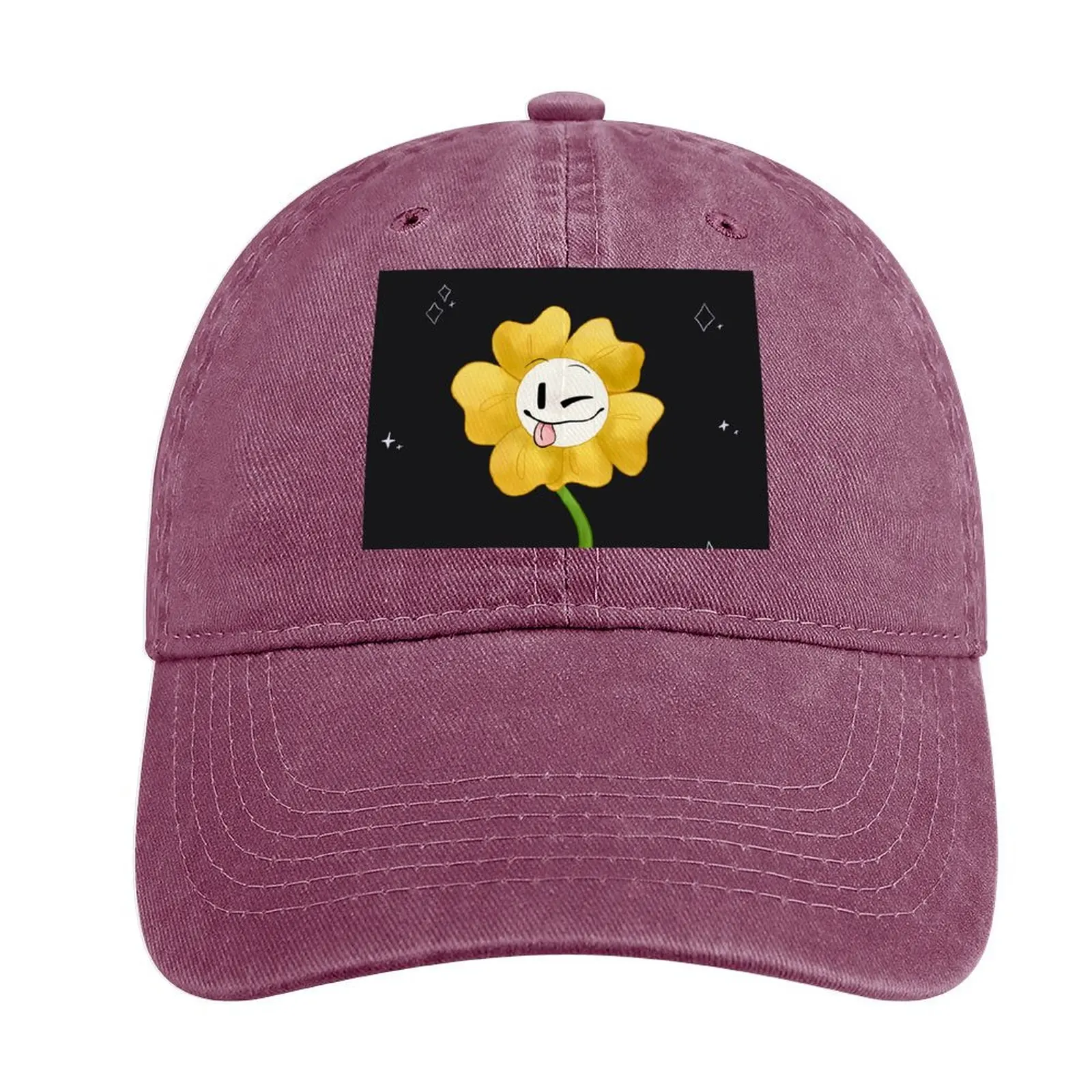 

Flowey the Flower Cowboy Hat cute summer hats Men Hat Women'S