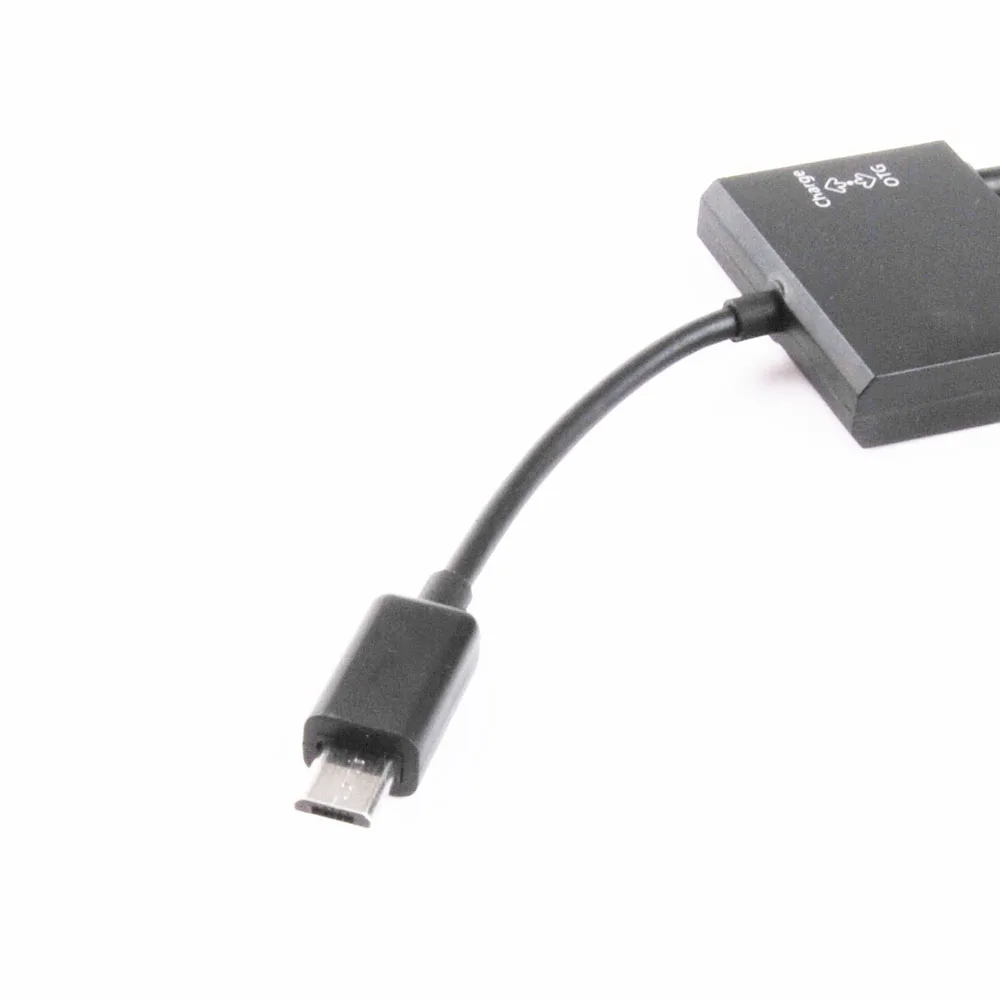 4 Port Micro USB Type-c Power OTG Extender Hub Cable for Android Tablet Smartphone U disk Mouse