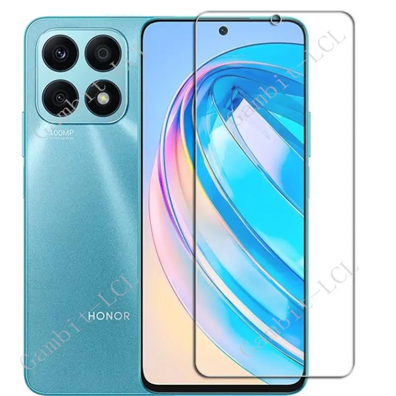 2-4 Pezzi Di Vetro Temperato Per Honor X8A 6.7 "Honorx8A X8 4G A Crt-Lx1, Crt-Lx2, Crt-Lx3 Pellicola Protettiva Per La Protezione Dello Schermo
