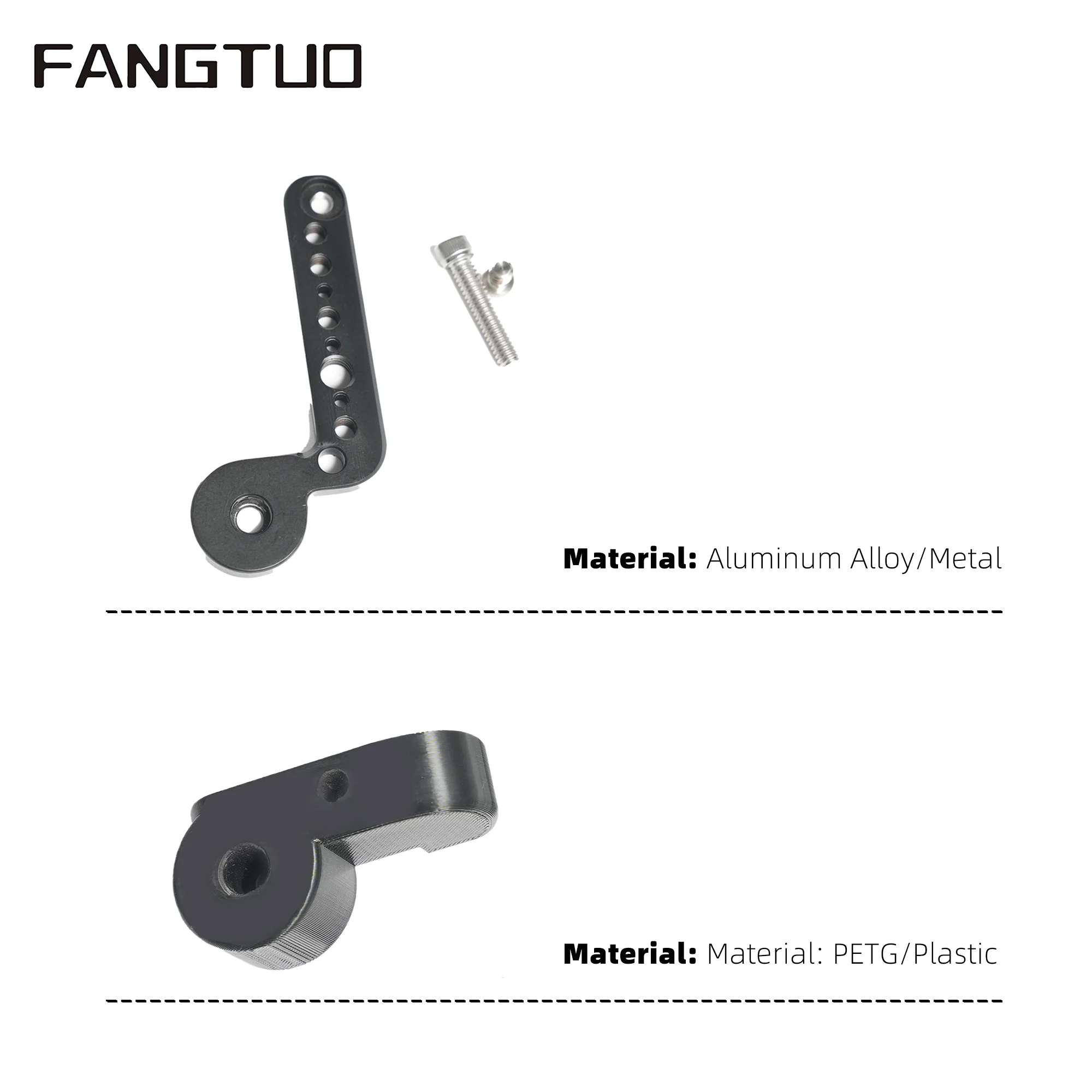 X3V Aluminum Alloy Component for NATO Handle FX3 Cage Accessories, Left-Side Ded