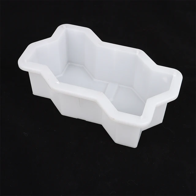 Diy Path Maker Műanyag Tégla Penész -Burkolat Járó Járdautó Pamut Készítő A Lyuk Közepén Kerti Ösvény Beton - Image 5