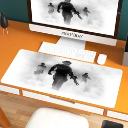 Grand tapis de souris pour ordinateur de jeu, résistant à l'eau, antidérapant, avec Base en caoutchouc, pour ordinateur portable et PC 