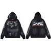 2025 Spring New Autumn/Winter Wash Water Printed High Quality looped Cotton Hoodie Set for Men and Women 4