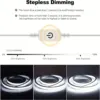 1M/2M/3M/5M 5V USB Neon Light Led Strip Lights Waterproof Flexible LED NEON Tape Lights For Bathroom Cabinet Home Decor Room TV 4