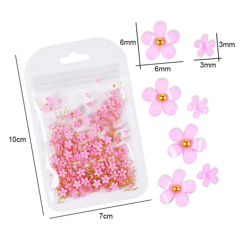 Jewelry Making Supplies Silicone Acrylic Flower Resin Filling