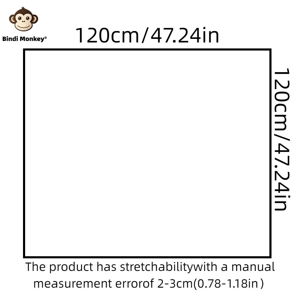 Baby blanket square shape pure color bamboo fiber soft and comfortable120cm*120cm 2