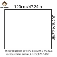Baby blanket square shape pure color bamboo fiber soft and comfortable120cm*120cm 2