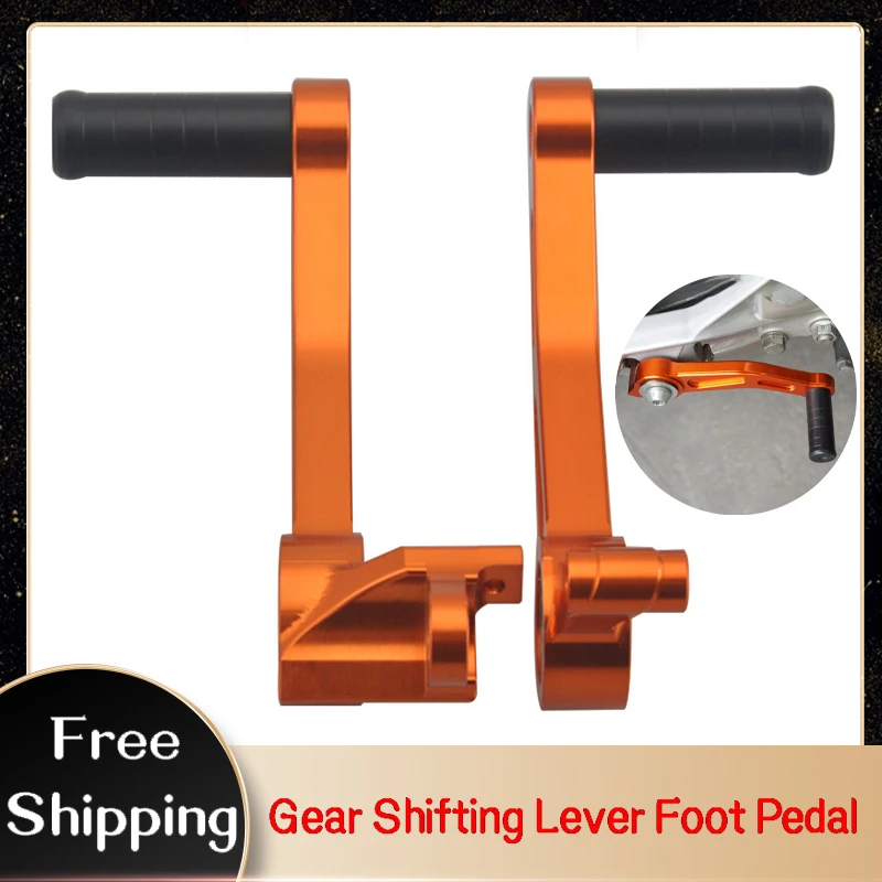 Motorcycle Foot Brake Lever & Gear Shifting Lever Foot Pedal For Ktm Duke125 200 250 390 Rc390 Cnc Aluminum Moto Accessories