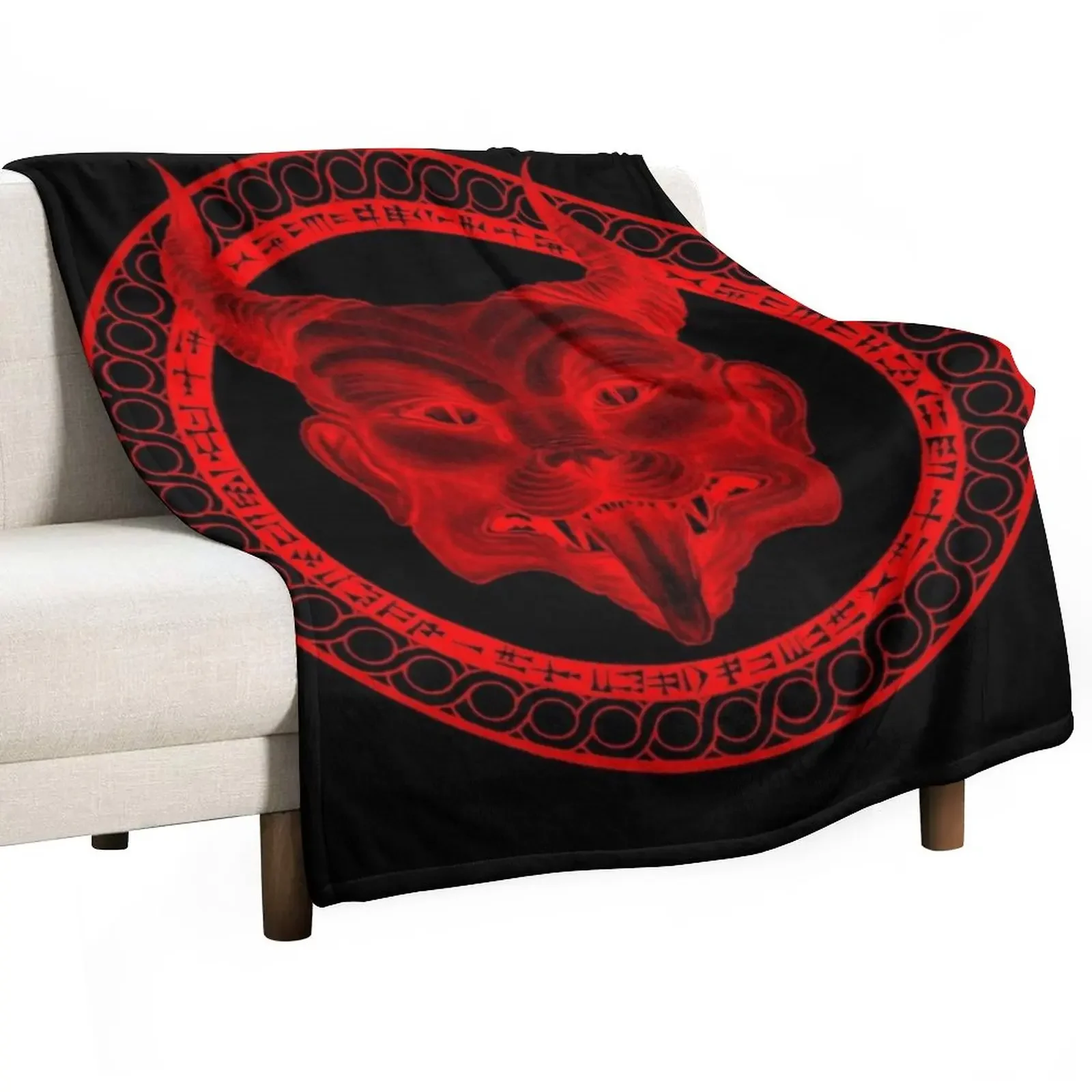 

Pazuzu iri (Extra-Spooky Edition) Throw Blanket For Sofa Thin for sofa Flannel Blankets