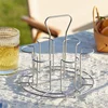 Metal Glass Cup Storage Rack For Water Mug Draining Drying Organizer Drain Holder Stand Useful Home Kitchen Supply 1