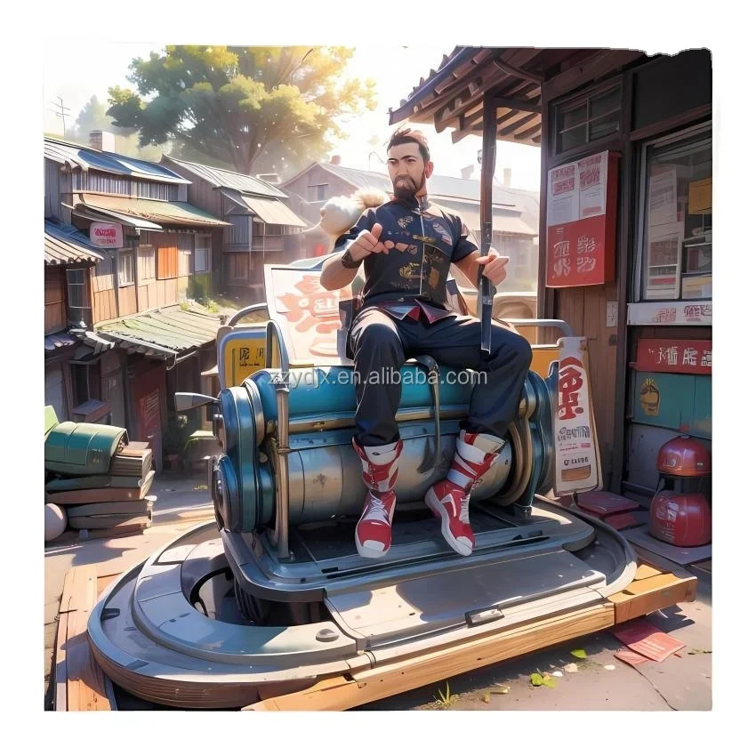 48 in Concrete Vibrating Ride On Power Trowel 1200MM Float Pan Concrete Helicopter Power Trowel Road Leveling Machine