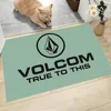 O-Custom Volcoms Floor Mat Graphic Printed Flannel Doormats for Bathroom Kitchen Entrance Carpet Home Decor 6