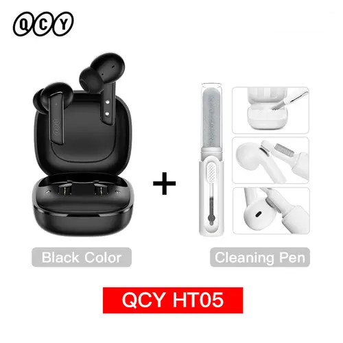 QCY HT05 ANC Wireless Earphone 40dB Noise Cancelling Bluetooth 5.2 Headphone 6 Mic ENC HD Call TWS Earbuds Transparency Mode - Image 14